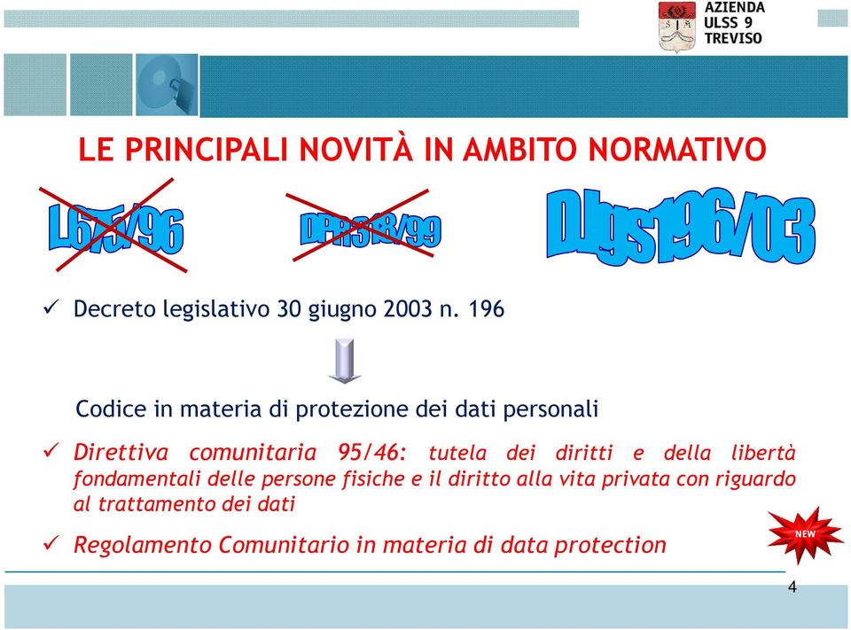 tutela dei diritti e della libertà fondamentali delle persone fisiche e il diritto alla