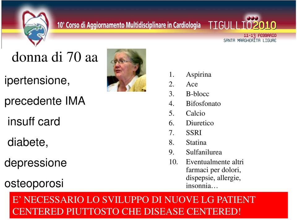 SSRI 8. Statina 9. Sulfanilurea 10.