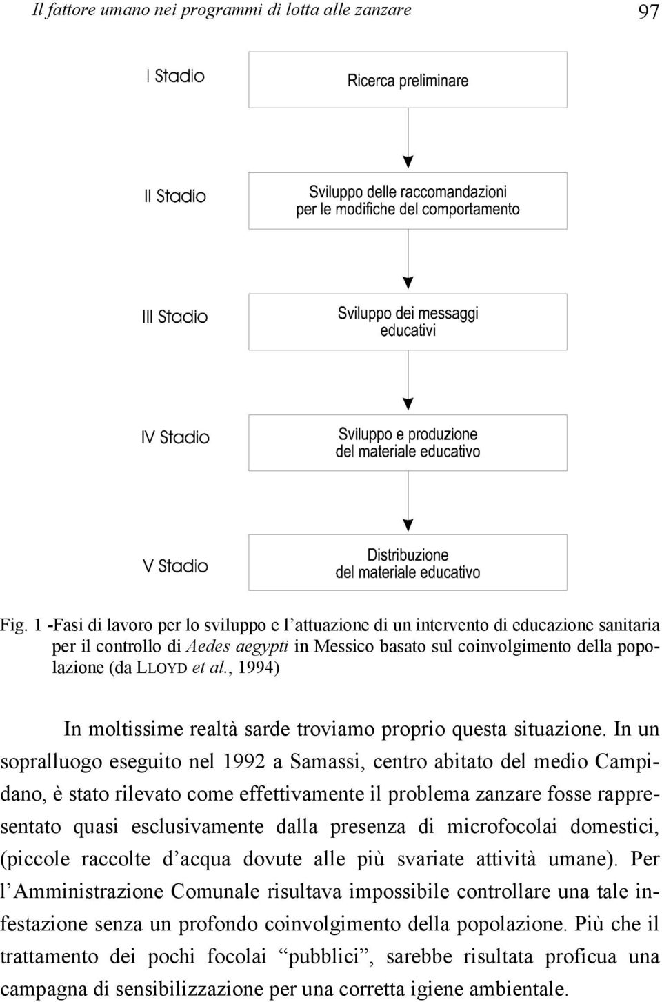 , 1994) In moltissime realtà sarde troviamo proprio questa situazione.