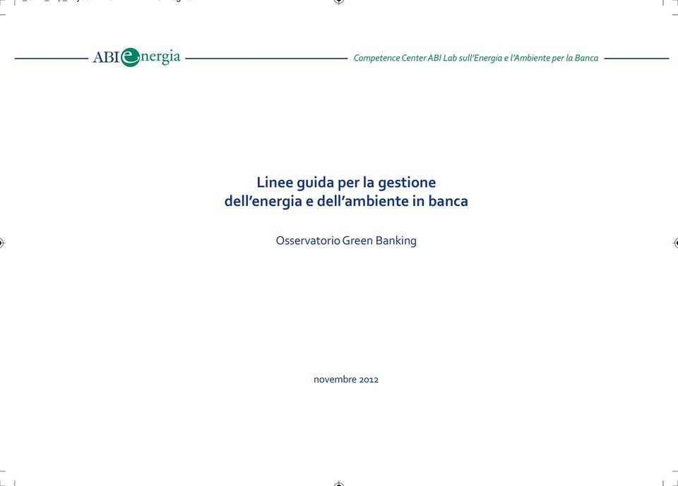 gestione dell energia e dell ambiente