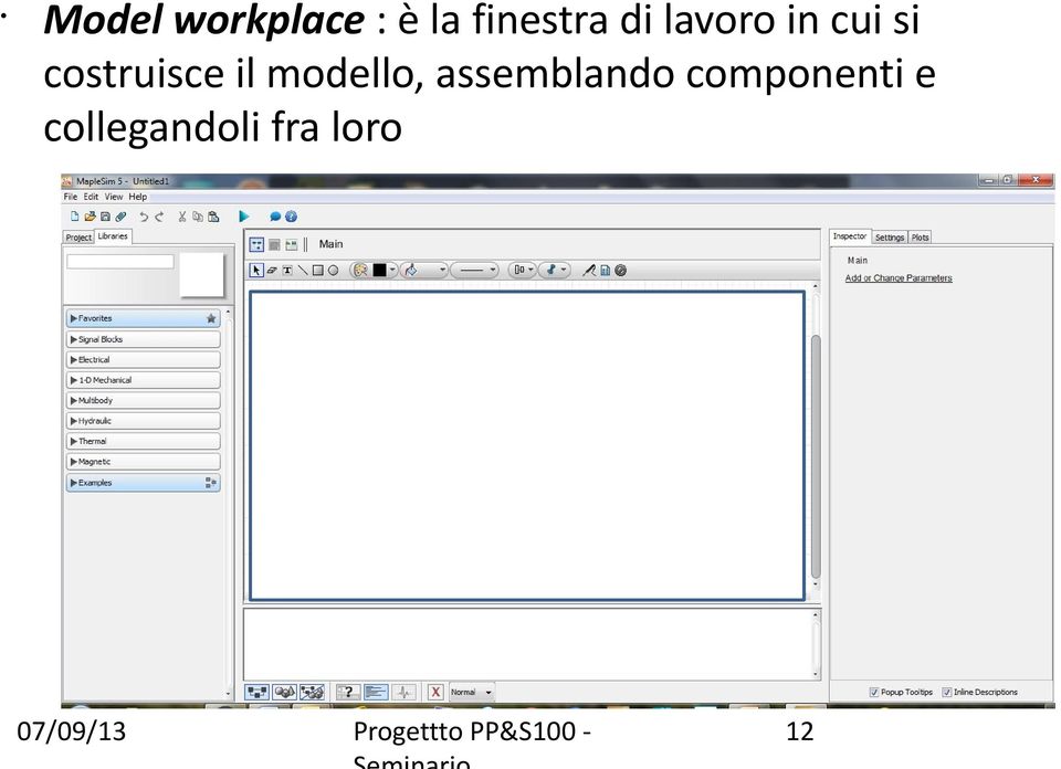 costruisce il modello,