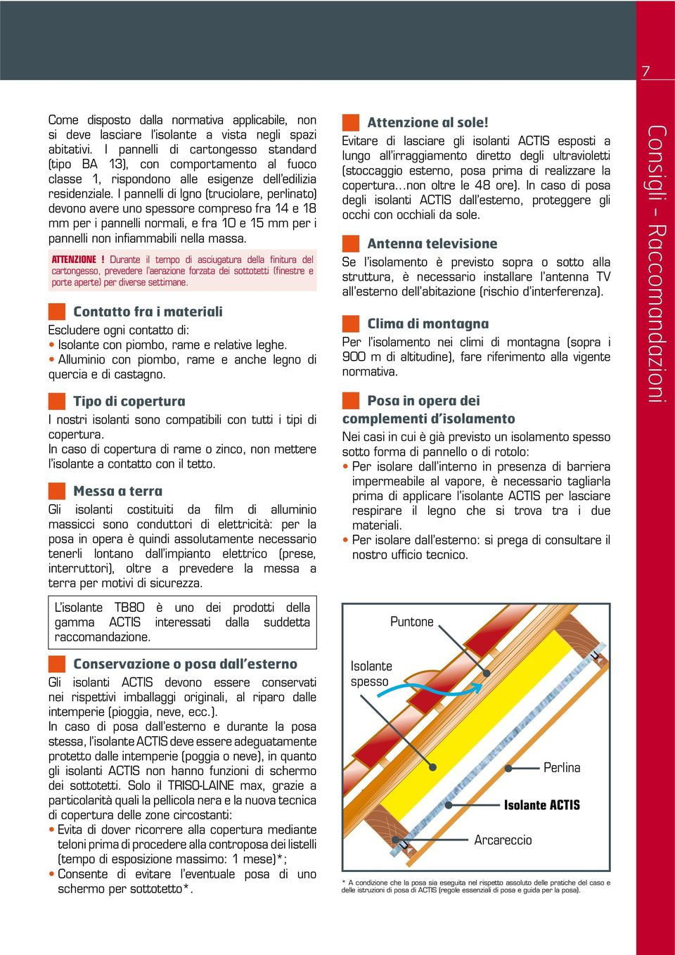 I pannelli di lgno (truciolare, perlinato) devono avere uno spessore compreso fra 14 e 18 mm per i pannelli normali, e fra 10 e 15 mm per i pannelli non infiammabili nella massa. ATTENZIONE!