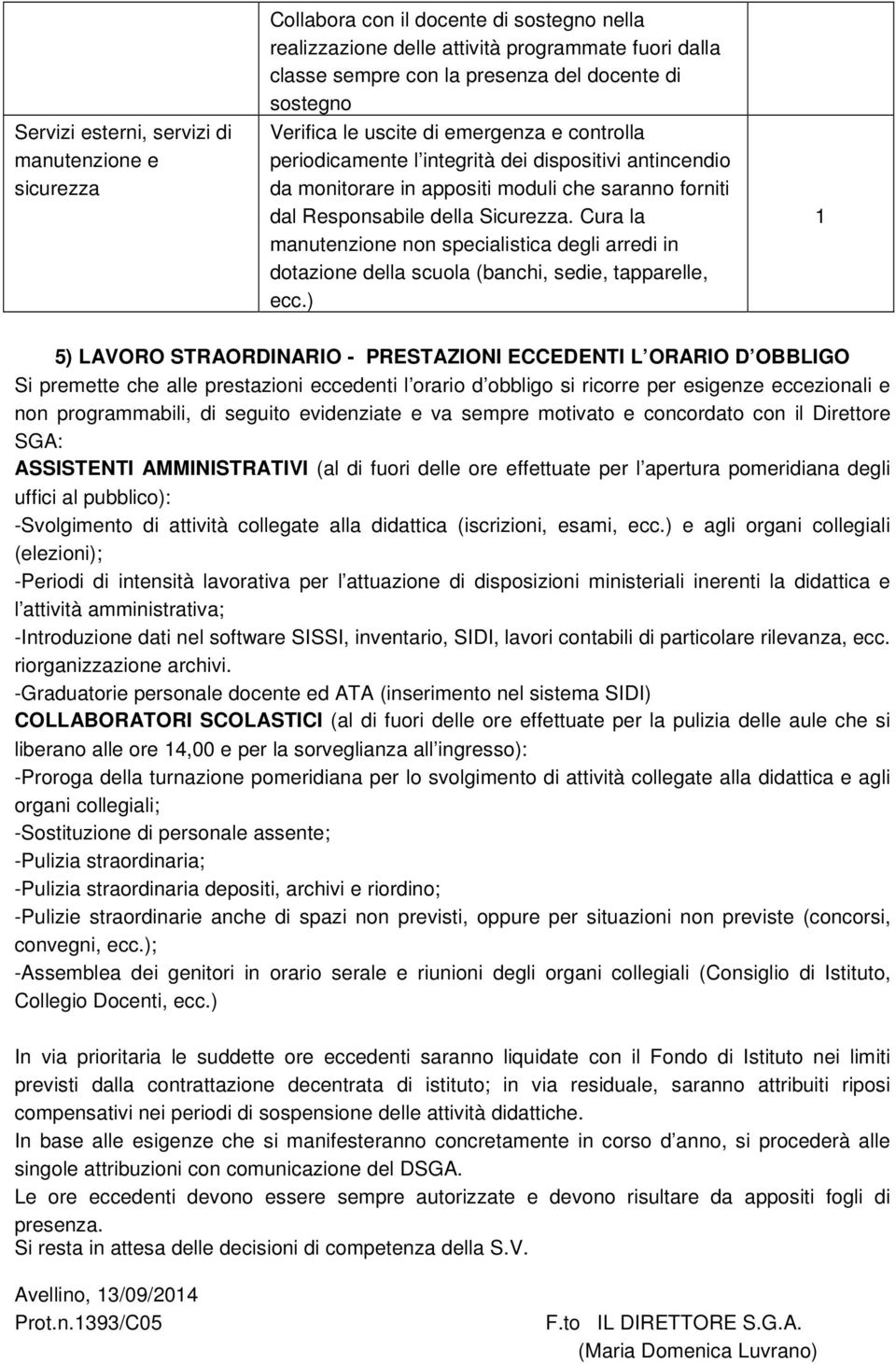 Cura la manutenzione non specialistica degli arredi in dotazione della scuola (banchi, sedie, tapparelle, ecc.