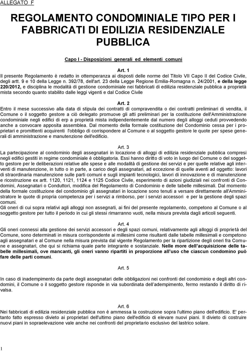 23 della Legge Regione Emilia-Romagna n.