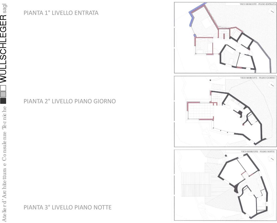 PIANO NOTTE Atelier d Architettura e