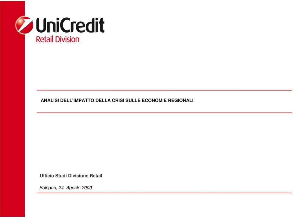 REGIONALI Ufficio Studi