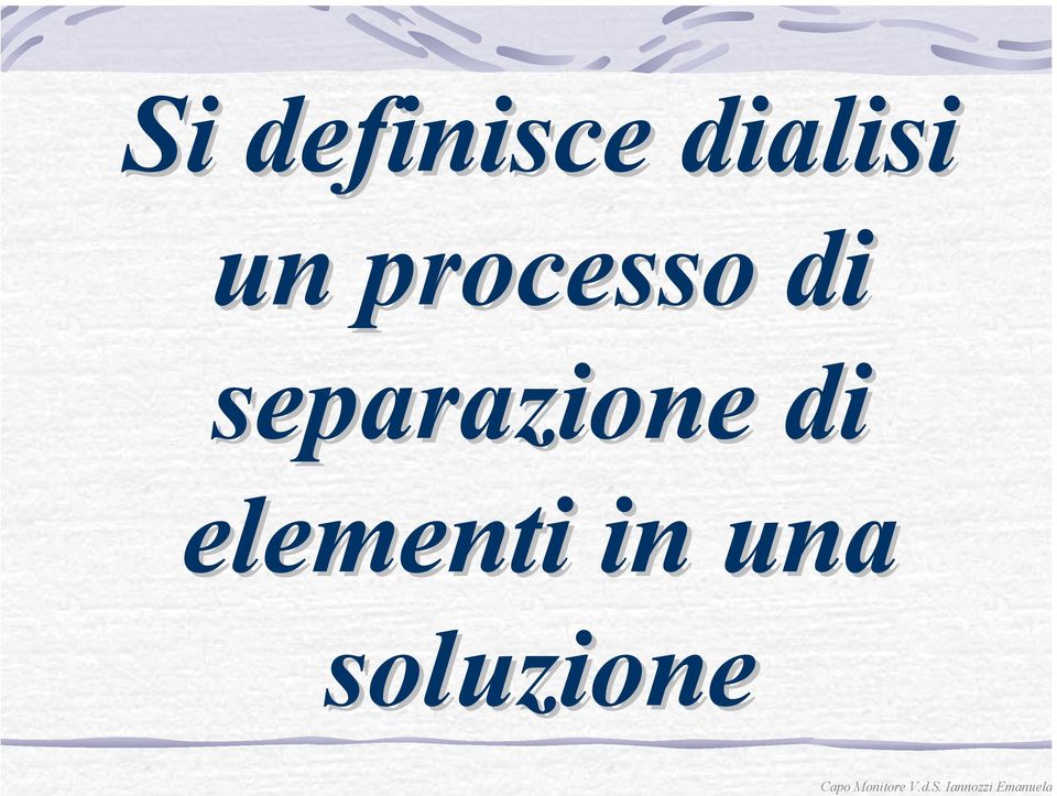 processo di