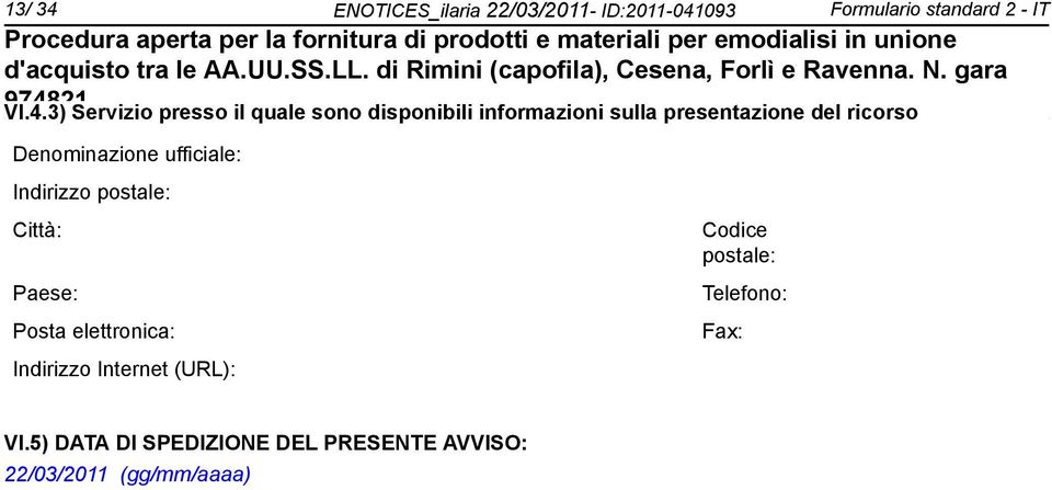 093 Formulario standard 2 - IT VI.4.