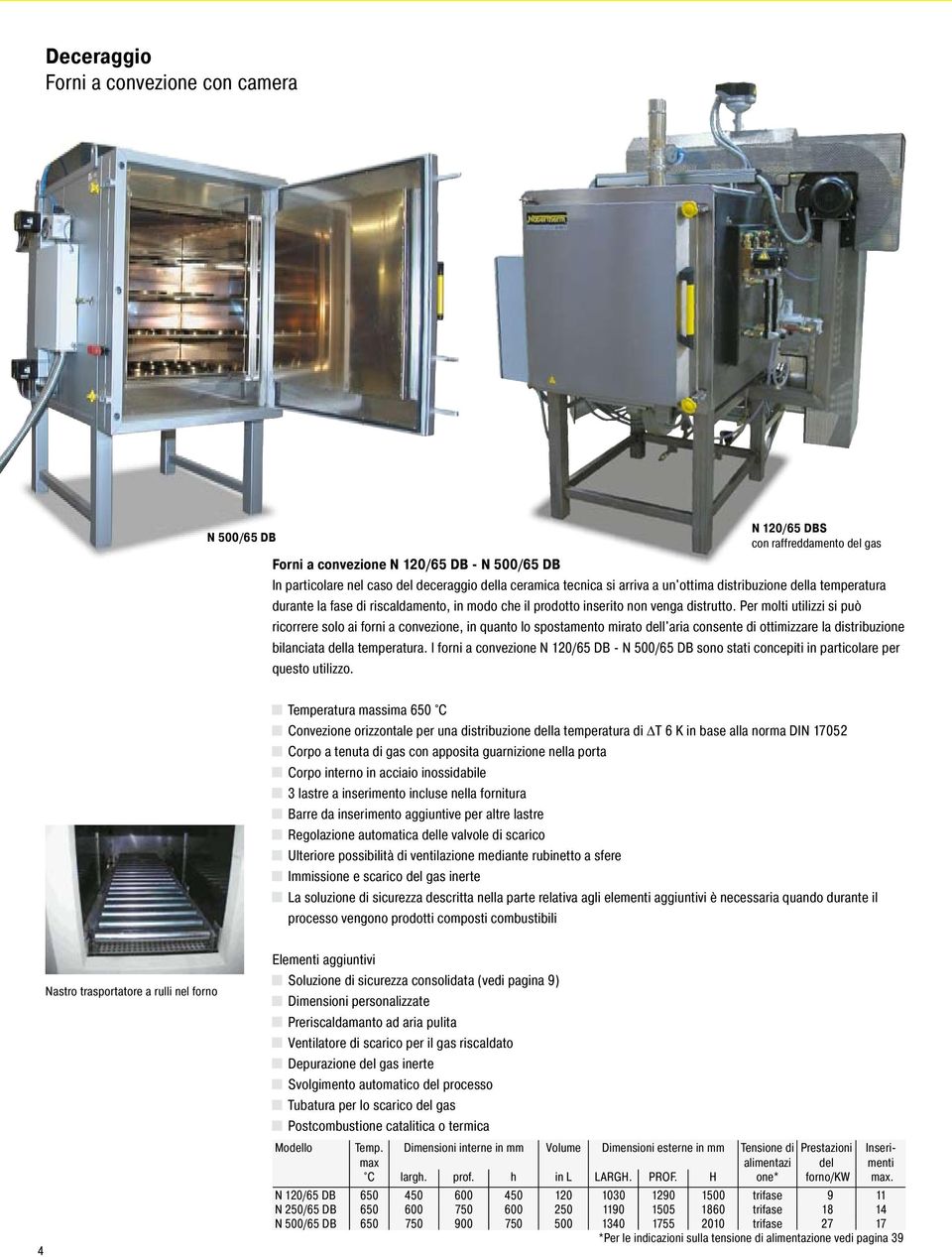 Per molti utilizzi si può ricorrere solo ai forni a convezione, in quanto lo spostamento mirato dell'aria consente di ottimizzare la distribuzione bilanciata della temperatura.