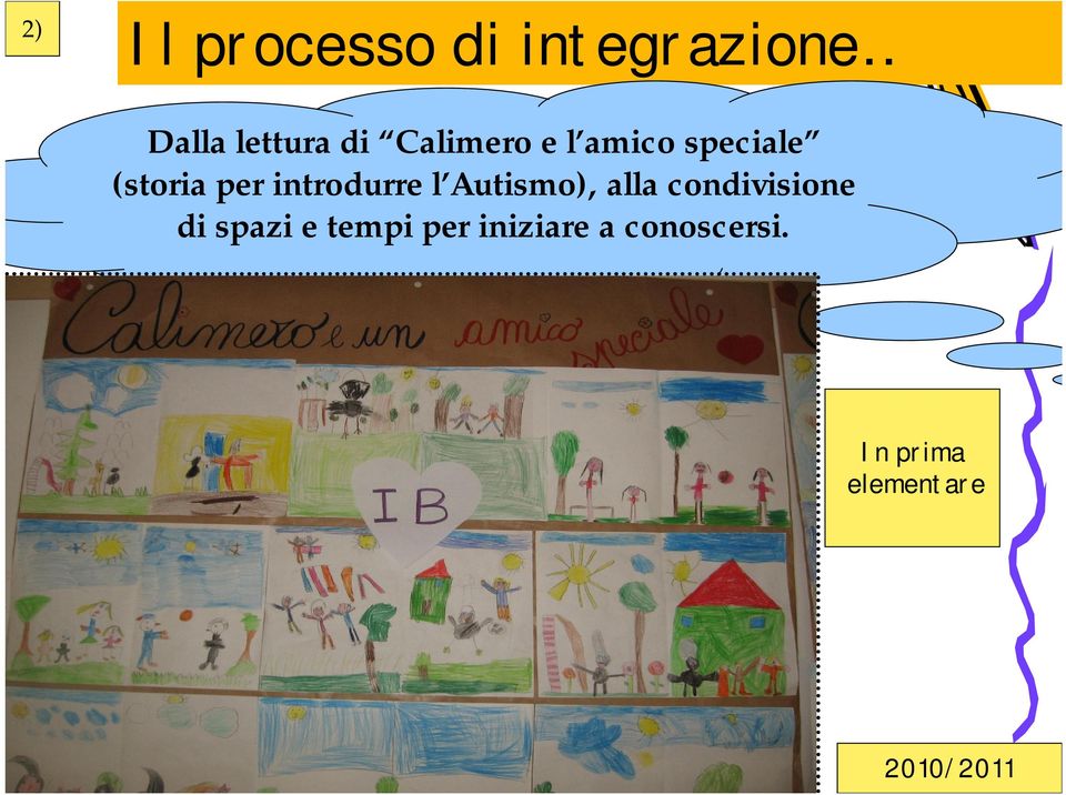 l Autismo), alla condivisione di spazi e tempi per