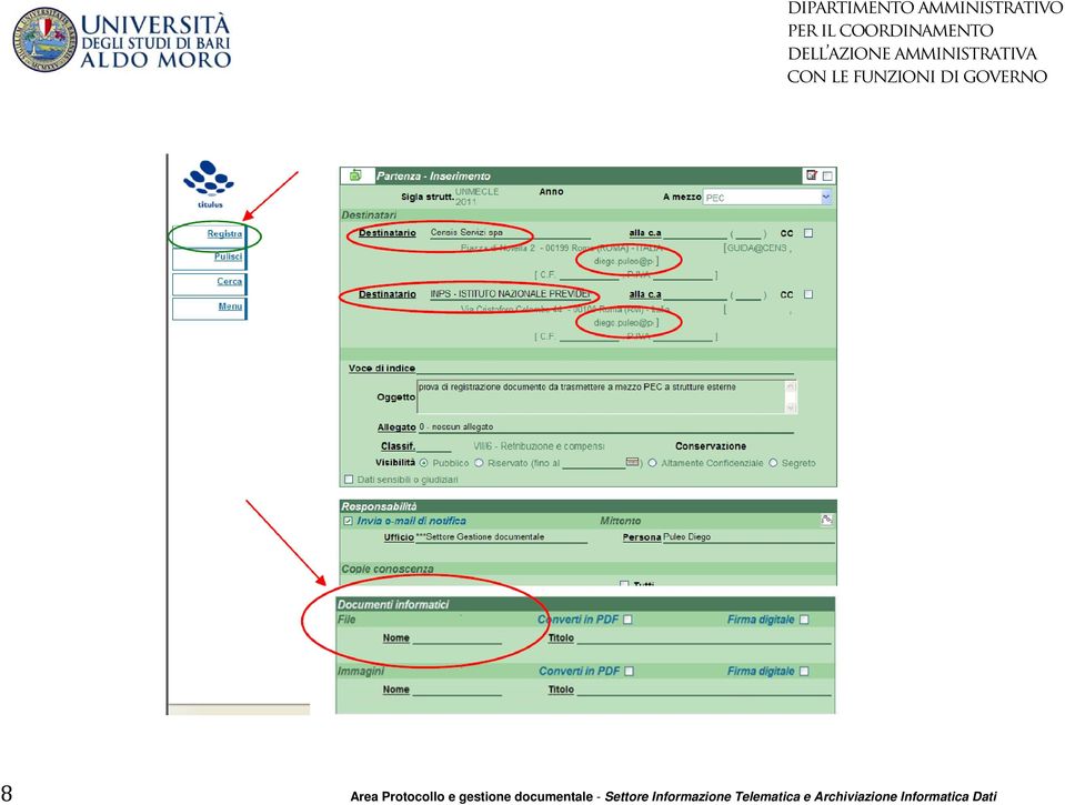 Settore Informazione