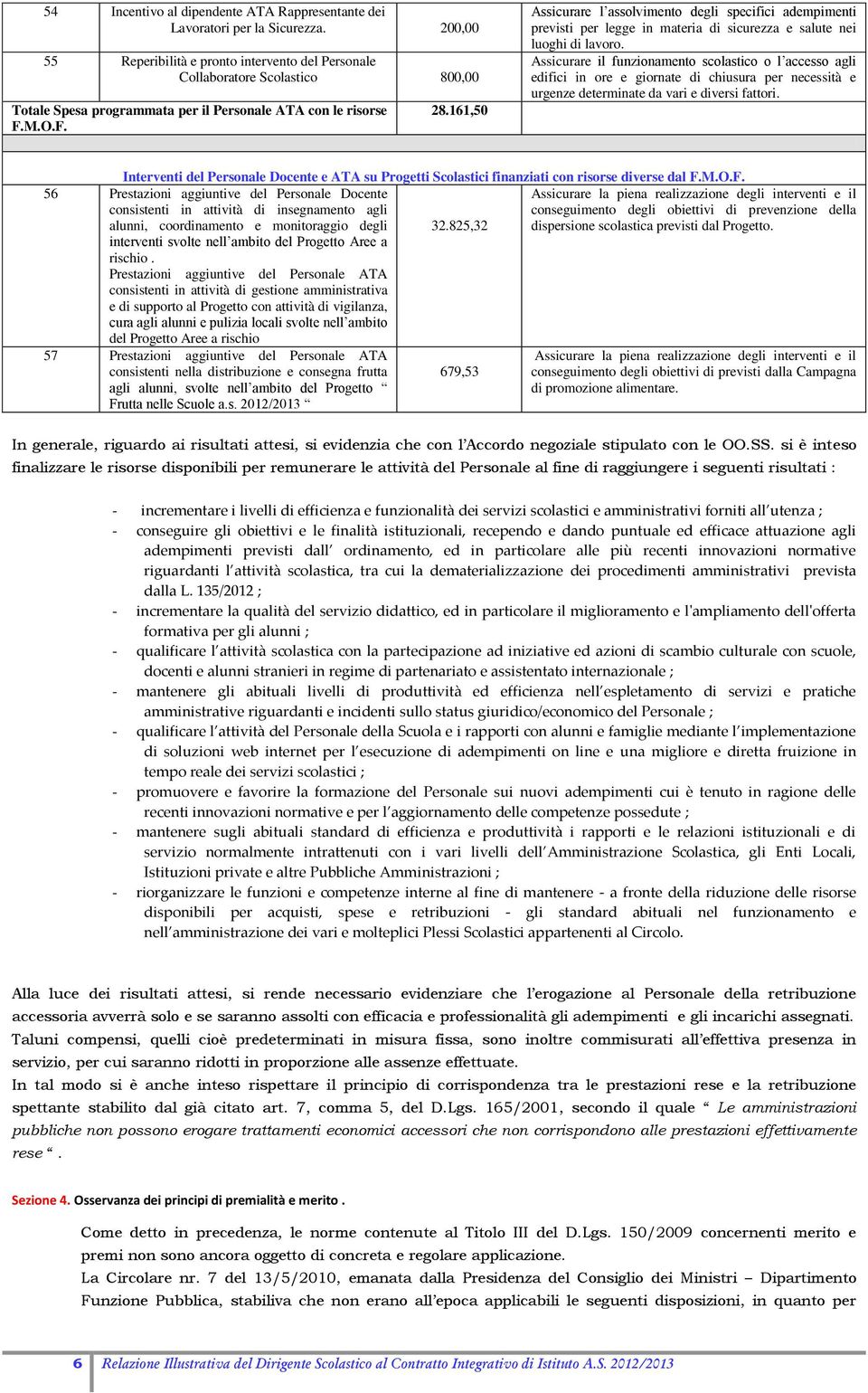 161,50 Assicurare l assolvimento degli specifici adempimenti previsti per legge in materia di sicurezza e salute nei luoghi di lavoro.