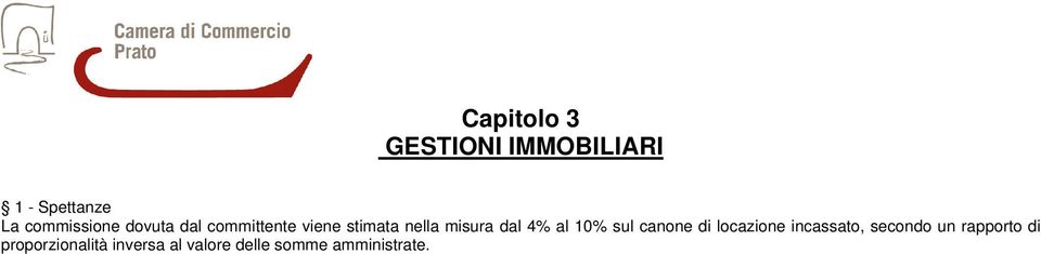 10% sul canone di locazione incassato, secondo un rapporto