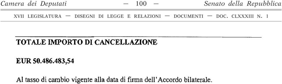 CANCELLAZIONE EUR 50.486.