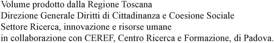 Settore Ricerca, innovazione e risorse umane in