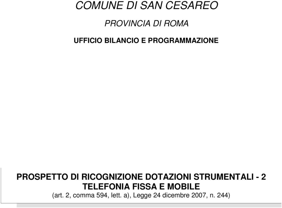 STRUMENTAL - 2 TELEFONA FSSA E MOBLE (art.