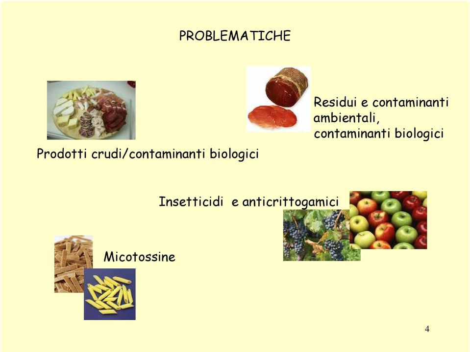 contaminanti ambientali, contaminanti