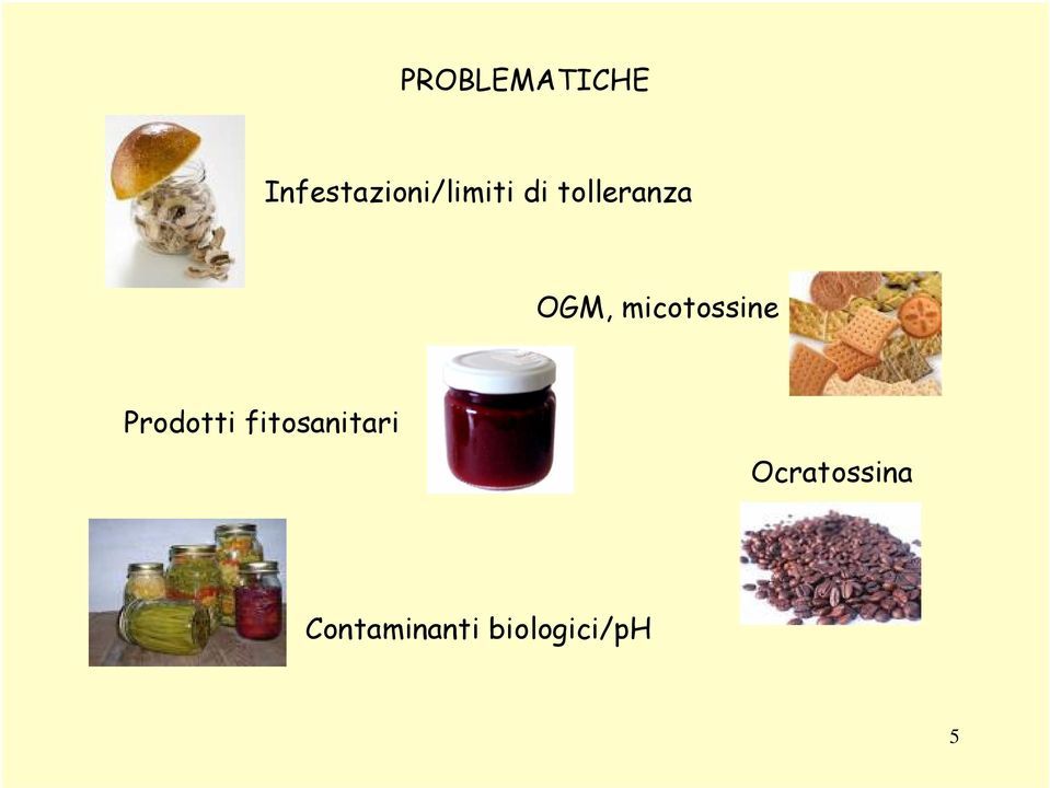 tolleranza OGM, micotossine