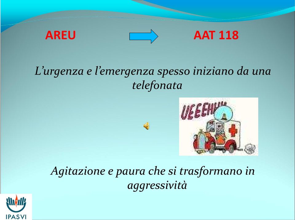 una telefonata Agitazione e