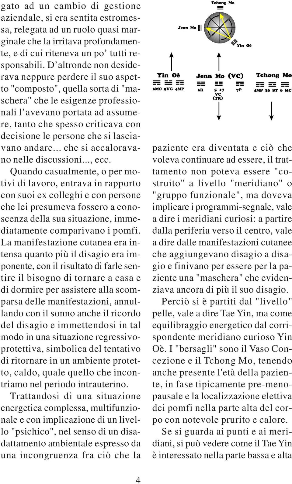 le persone che si lasciavano andare... che si accaloravano nelle discussioni..., ecc.