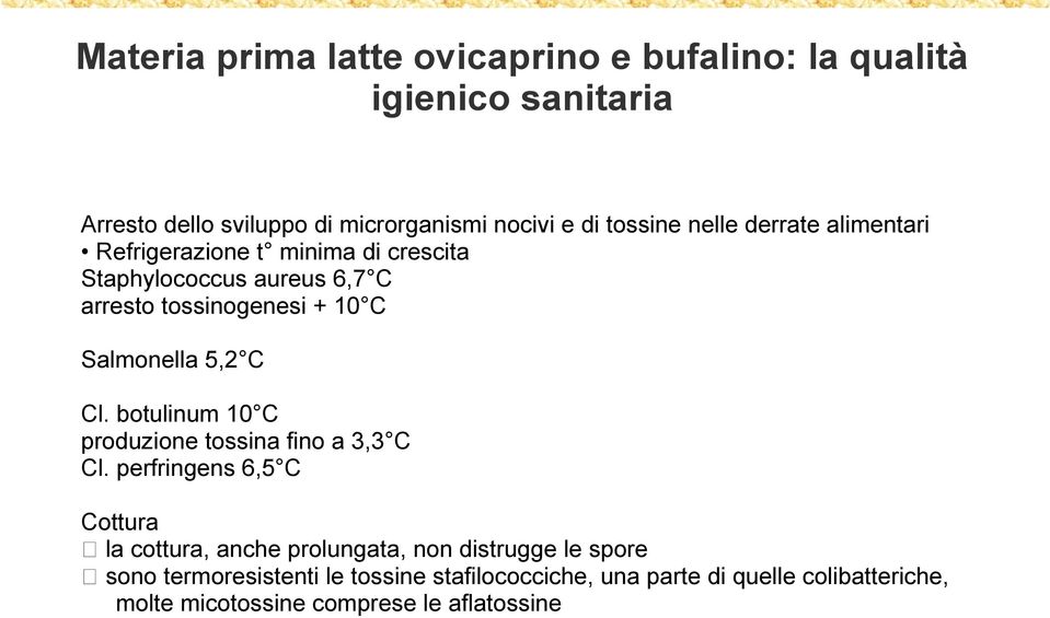 botulinum 10 C produzione tossina fino a 3,3 C Cl.