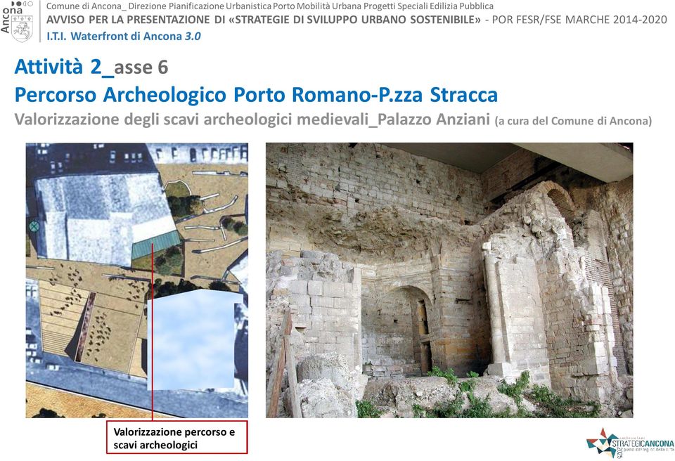 zza Stracca Valorizzazione degli scavi archeologici