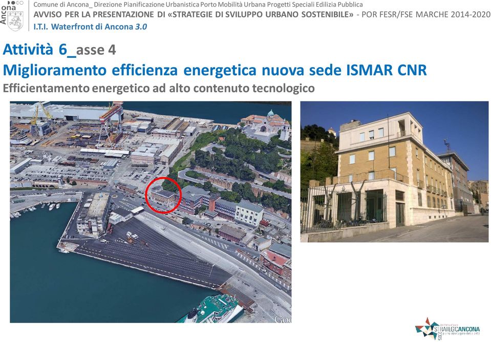 ISMAR CNR Efficientamento