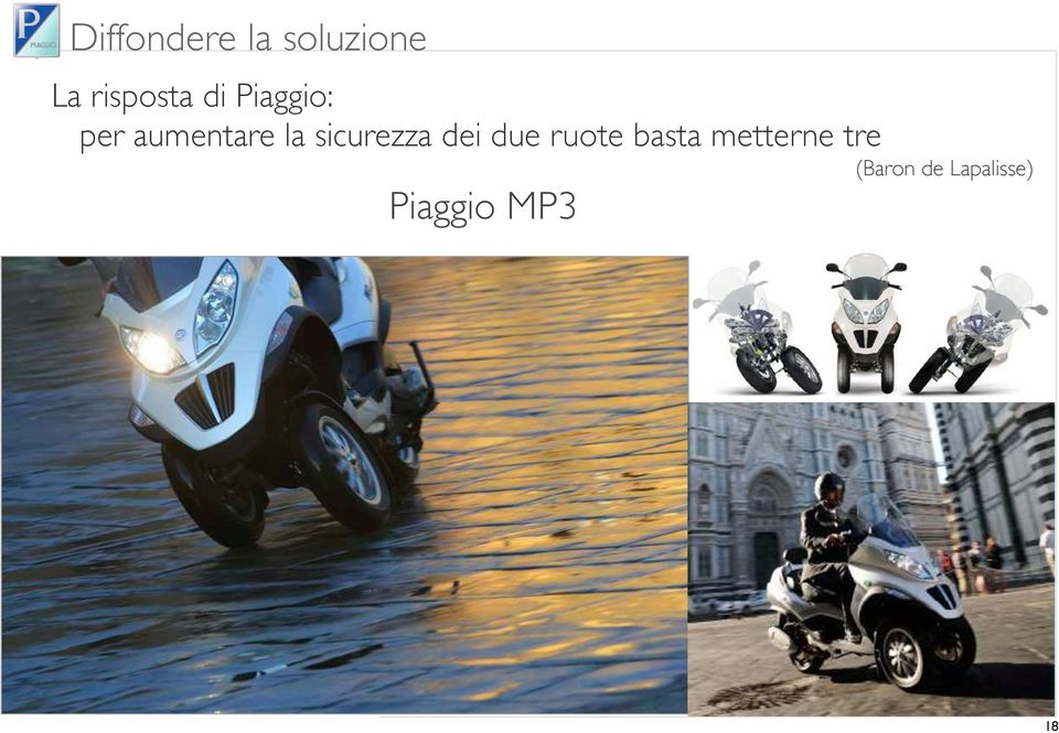 sicurezza dei due ruote basta