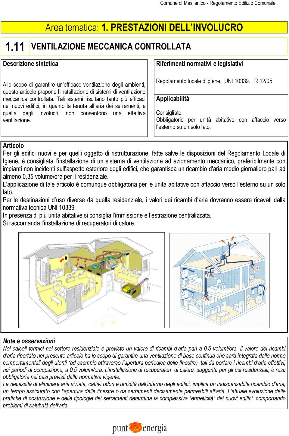 Tali sistemi risultano tanto più efficaci nei nuovi edifici, in quanto la tenuta all aria dei serramenti, e quella degli involucri, non consentono una effettiva ventilazione.