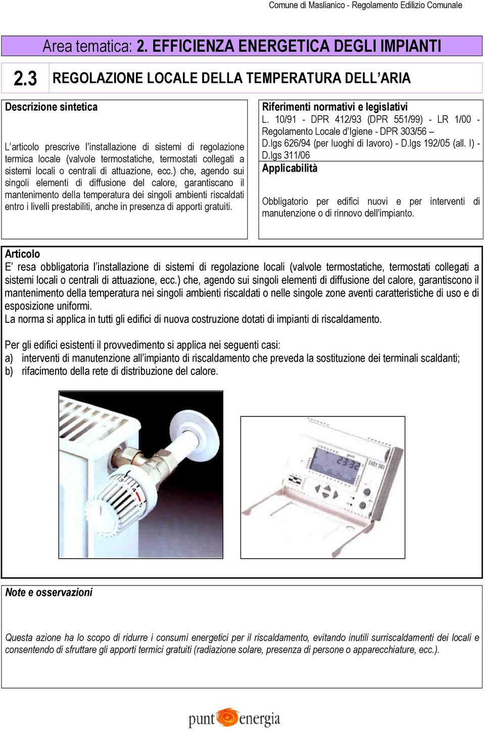 di attuazione, ecc.