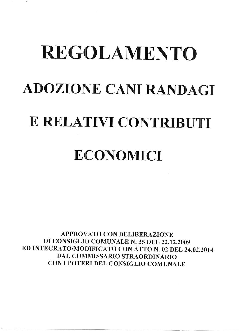 CONSIGLIO COMUNALE N.35 DEL 22.T2.