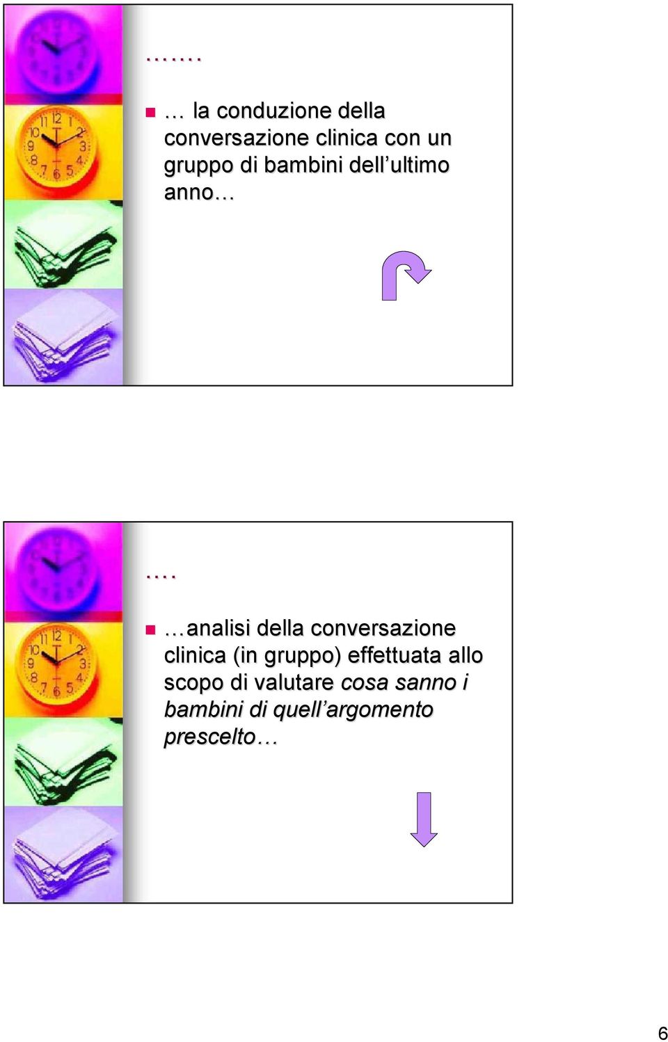 analisi della conversazione clinica (in gruppo)