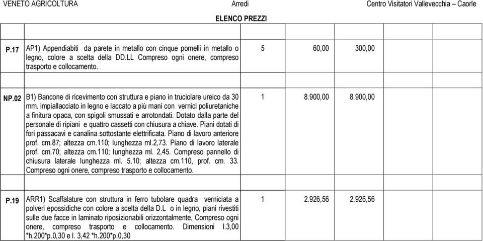 impiallacciato in legno e laccato a più mani con vernici poliuretaniche a finitura opaca, con spigoli smussati e arrotondati.