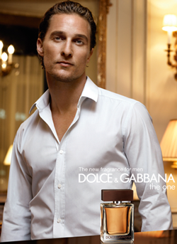 Matthew Mc Conaughey testimonial per Dolce & Gabbana