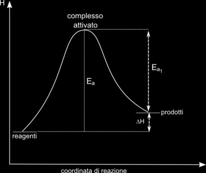 all avvio della reazione viene completamente restituita durante un processo esotermico (con trattenuta dai prodotti di reazione in un processo endotermico (con.