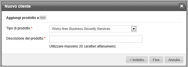 Guida dell'utente di Trend Micro Remote Manager 5. Fare clic su Fine.