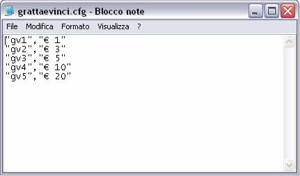 I 4 Pulsanti generici possono essere automatizzati come segue: Inserire come primo valore (come valore barcode) "gnr1, gnr2, gnr3, gnr4" questo permetterà l'inserimento manuale del prezzo