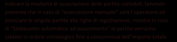 Indicare una descrizione per il foglio dati da contabilizzare Richiamare il modello d importazione.