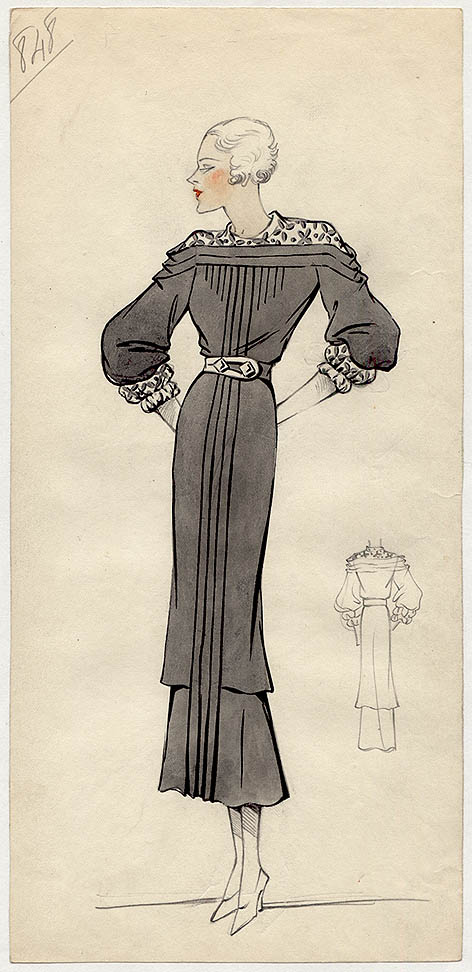 Lyett, 848, 1939 Illustratrice di moda dagli anni 30 agli anni 50, ha lavorato per le