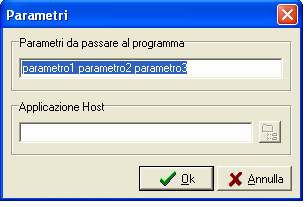 3.2.3. Esecuzione con parametri È possibile parametrizzare l esecuzione di un programma attribuendo un valore ai parametri della funzione main.