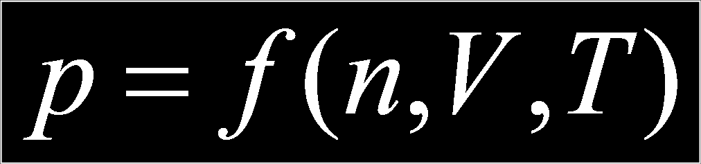 Gli Esperimenti mostrano che 4 variabili (di cui solo 3 indipendenti) sono sufficienti a descrivere completamente il comportamento all equilibrio di un gas.