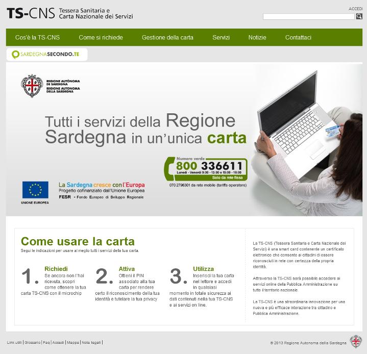 - A conclusione dell operazione, prima di utilizzare la carta è opportuno chiudere e riavviare il browser I principali dati della carta sono riportati nella sezione di riepilogo.