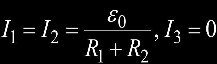 Esempio 2 I 1 I 2 I 3 C R 2 R 1 Consideriamo il comportamento transiente (tempi brevi e lunghi) di questo circuito.