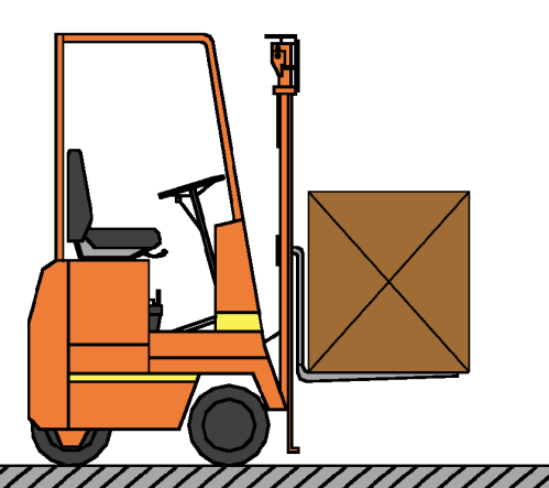 MOVIMENTAZIONE Per la movimentazione dei materiali dovrà essere utilizzato un carrello elevatore di adeguata portata.