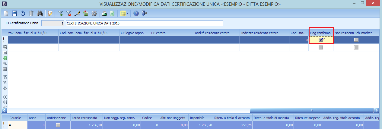 Generazione del file telematico ATTENZIONE: con la versione B*PEM770 inclusa nell aggiornamento del 05/02/2015, è possibile solo procedere all estrazione, integrazione e salvataggio dei dati, ma non