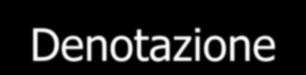 Un esempio di scala di astrazione: la definizione di partito politico Connotazione Denotazione un gruppo di persone (attore collettivo) che condivide valori, idee e programmi d azione (ideologia)