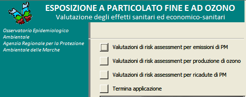 Una sperimentazione: lo HIA tool dell ARPA