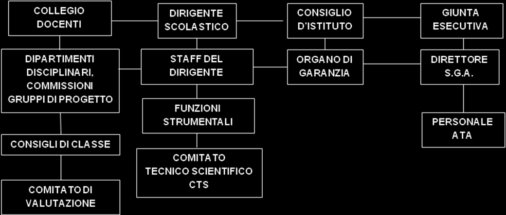 2. ORGANIGRAMMA FUNZIONALE L E F U N Z I O N I E I R E S P O N S A B I L I COLLABORATORE VICARIO DEL DIRIGENTE SCOLASTICO : Prof.