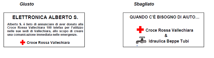 9. Pubblicità di una società commerciale La Società Nazionale può autorizzare un impresa commerciale a menzionare, nel proprio materiale pubblicitario, il suo contributo all attività della Società.