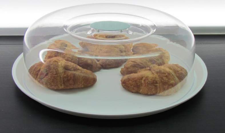 Portatorte - Portabrioches Pastry dome with tray ART.5923 CAMPANA DM.